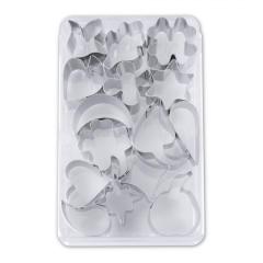 Modelčki za dekoracijo (1,5 do 2,5 cm) 15 kosov