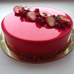 Mirror Glaze obliv, oziroma Svetleča glazura za torte 