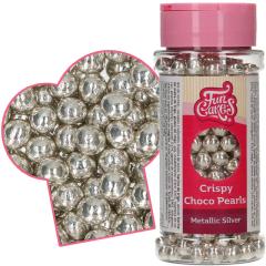 Čoko Perlice (8 mm) METALIK SREBRNE