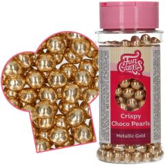 Čoko Perlice (8 mm) METALIK ZLATE