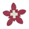 Modelček PLANIKA s križem 6,5cm, pločevina