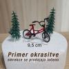 Dekorativna figurica (9,5cm) MINI rdeče kolo