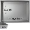 PME pravokotni pekač za biskvit 45,7 x 30,5 cm + 3 cm roba, višina 5 cm
