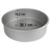 PME okrogel pekač za torte 38,1 cm + 3cm roba, višina 10,2 cm