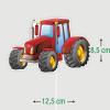 Topper za torto Traktor